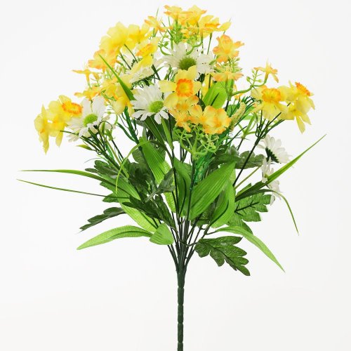 Kytica jarná narcis+margaréty  40cm super cena