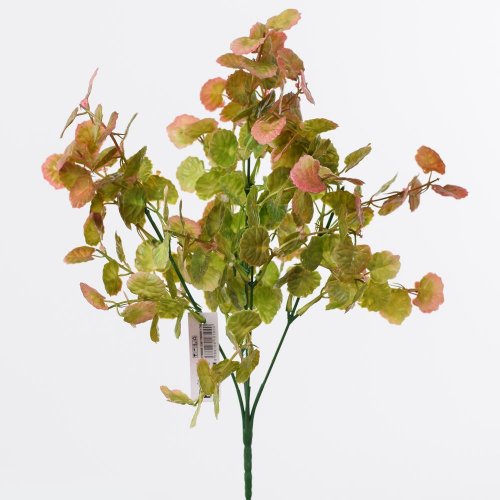 Zápich vačší lístok ružové konce 33cm