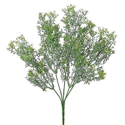 Zápich mini kvietky zelené 35cm