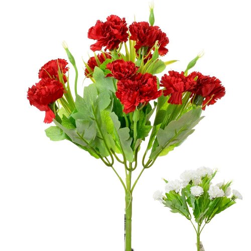 Kytica karafiát 30cm mix 2 fa