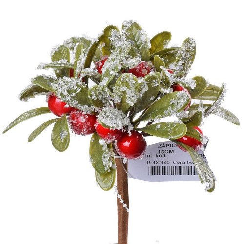 Zápich imelo červ 13cm - Umelé kvety