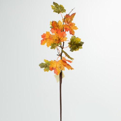 Konár jeseň oranž. 50cm - Umelé kvety