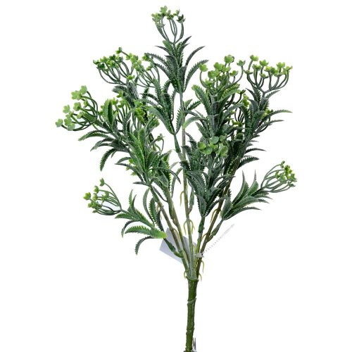 Zápich kvietky zelené 36cm