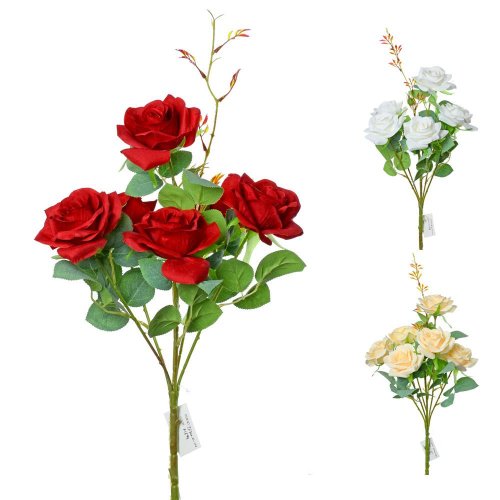 Kytica ruža mix 3f 45cm