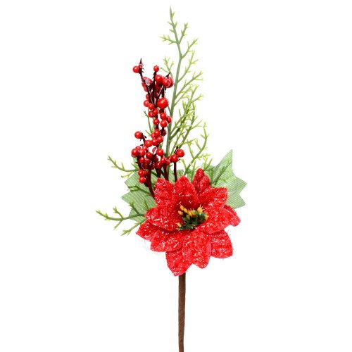 Zápich poinsetia šípky 20cm