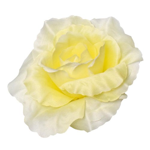 Hlava ruža bl.žltá p:10cm bal:12ks
