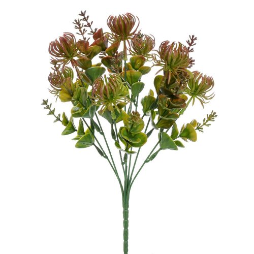 Zápich zeleň mix červenozelená 30cm