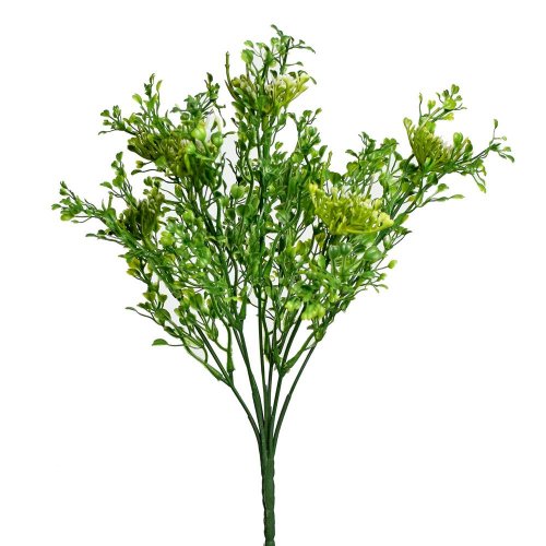 Zápich srdiečkové listy s bobuľkami 27cm