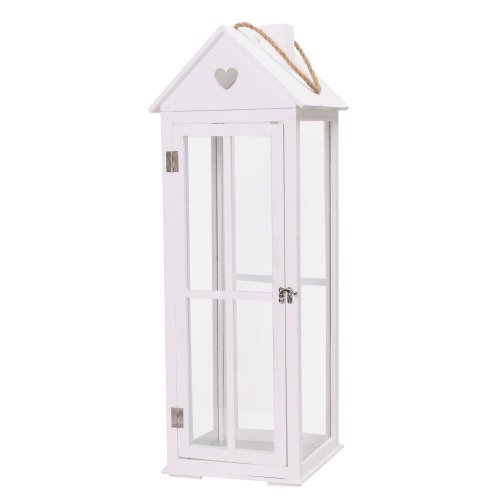 395fl/s lampáš drevo biely m 27x25,5x75,5cm