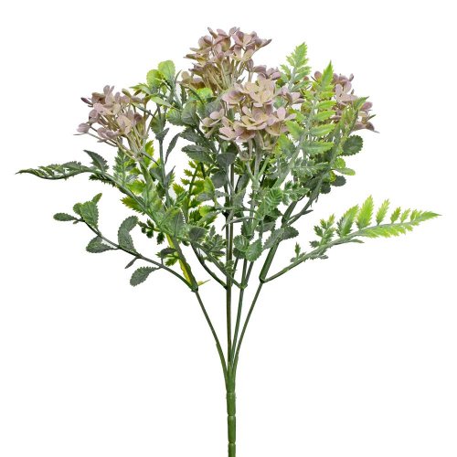 Zápich mini kvietky bordo 35cm