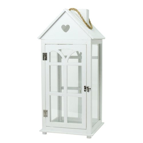 401fl/s lampáš drevo biely l 27x26x59,5cm