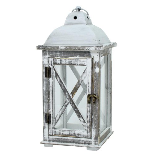 Lampáš hn.biely 20x18x38 cm