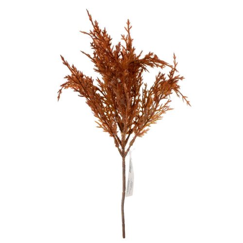 Zápich tráva 32cm oranžová