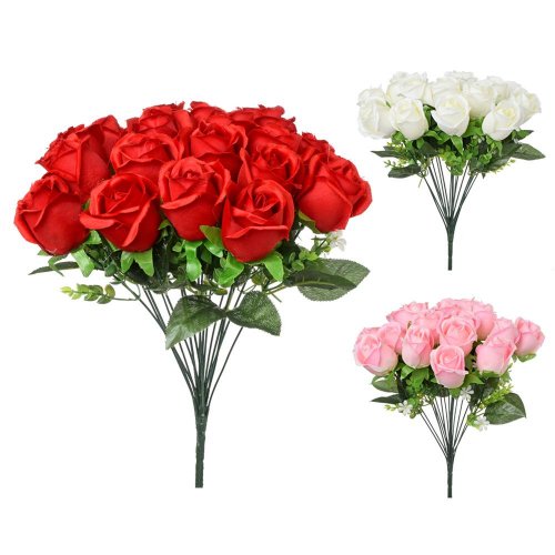 Kytica ruža 3f 40cm