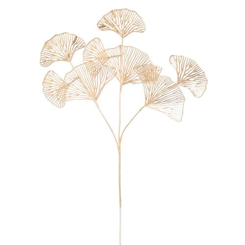 Vian. konár ginko zlatý 64cm - Umelé kvety