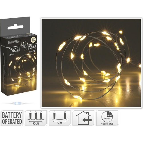 Led svet silverwire 20l ww bo timer ax9731100