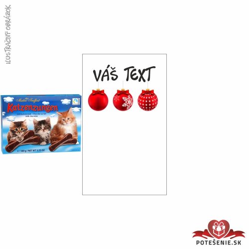 Mačacie jazýčky - červené gule