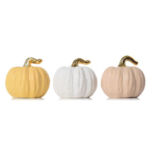 Tekvica porcelán mix3 10.2*10.2*9.2cm