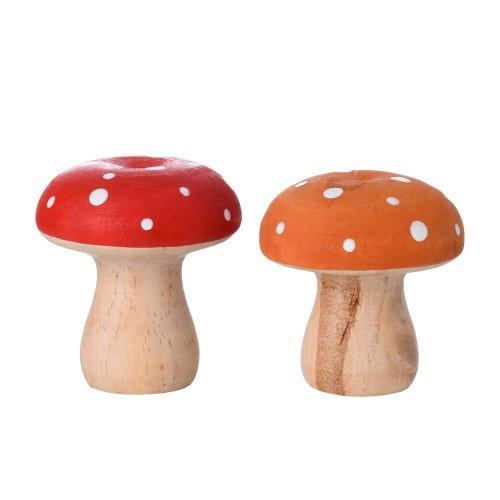 Muchotrávka ora/čer mix f drevo 5,1x5x5cm