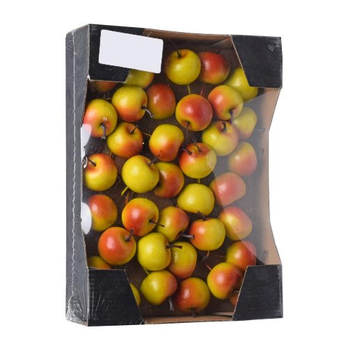Box jablká zápich zel/če s/36 3,5x3,5x3,5cm