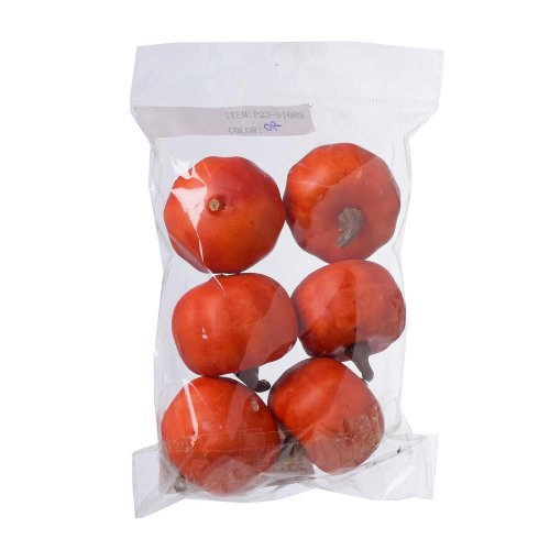 Tekvice malé oranžové s/6 4,5cm - Jesenné dekorácie