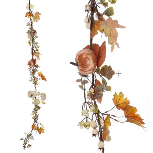 Girlanda tekvice/listy/bobule 135cm