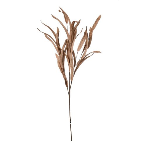 Konár list hnedý penový 77cm