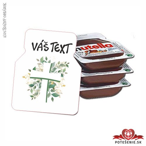 Mini Nutella na prijímanie/birmovku