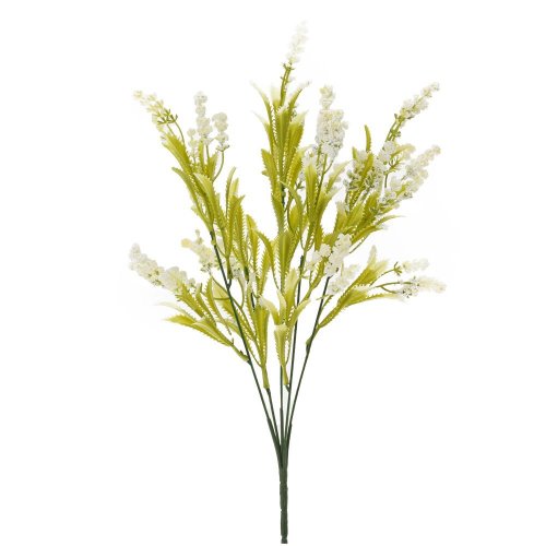 Zápich tráva x5 krémová 40cm