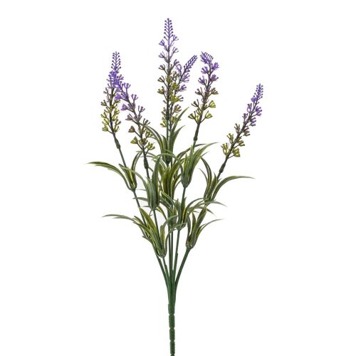 Zápich levanduľa fialová x6 37cm