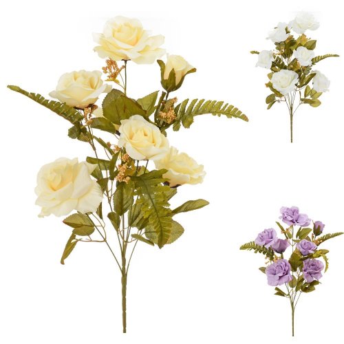 Kytica ruža mix 3f 56cm