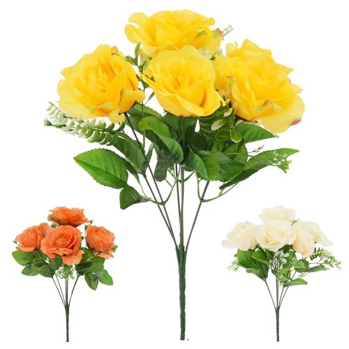 Kytica ruža mix 3f 38cm