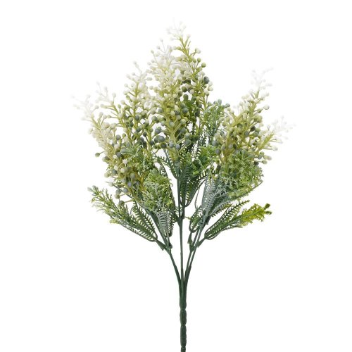 Zeleň bobulky biele 36cm