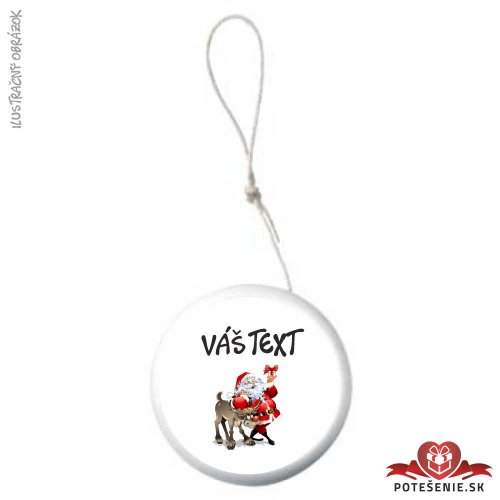 Vianočné jojo pre deti - Mikuláš so sobom