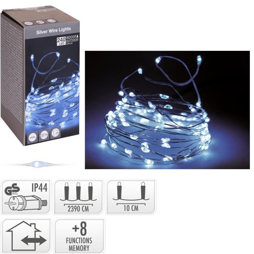 Led240 na drôtiku elekt. /w/ out,ind/8fun//ax8716520
