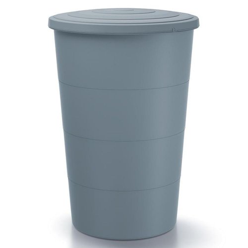 Idsm160 sud na dažďovú vodu smooth sv.šedý 60x60xv87,8cm/160l