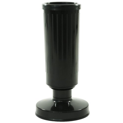 Váza so záťažou 30cm čierna