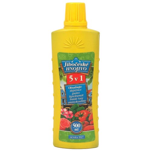 Juhočeské univerzálne hnojivo 5v1 - 500ml 12/k.