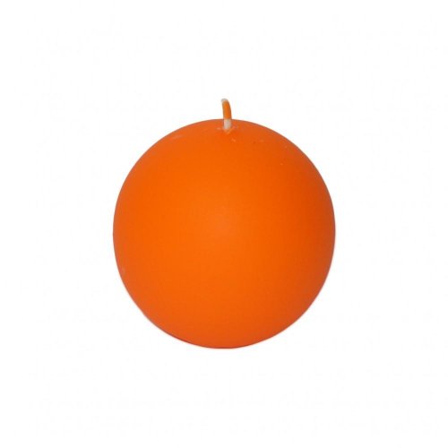 Guľa 60 lak.matná oranž.