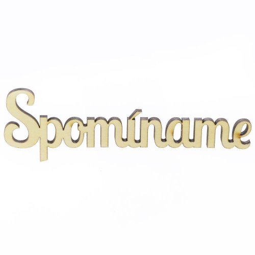 Výrez-spomíname 15x4cm s/6