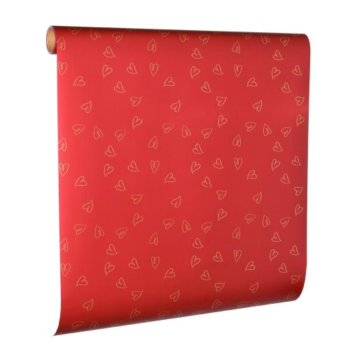 Fólia srdce mix far 50cmx8m