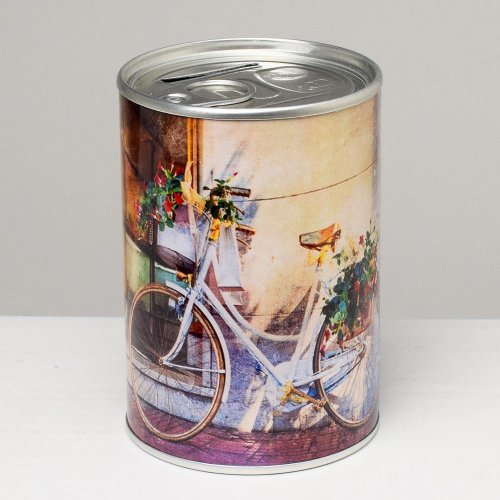 Pokladnička plech mix 2 10,2x10,2x6cm