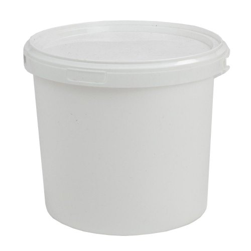 Vedro okr. 5,7l biele s vekom