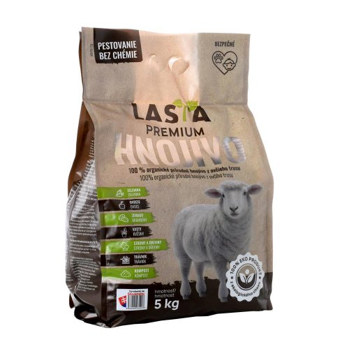 Ovčí hnoj granulovaný 5kg voc špeciálna