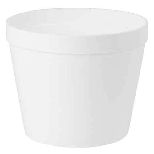 Kvetináč 23cm biely