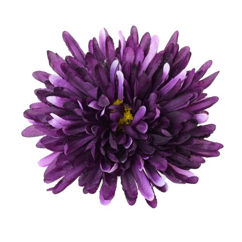 Hlava chryzantéma fialová d:16cm bal:12ks
