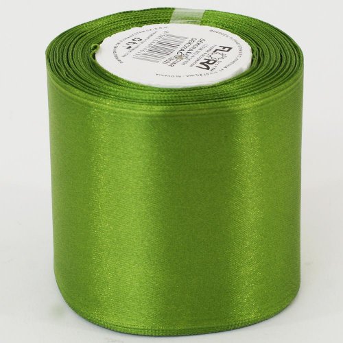Saten stuha 64mm/10m farba 108 zelená tm.