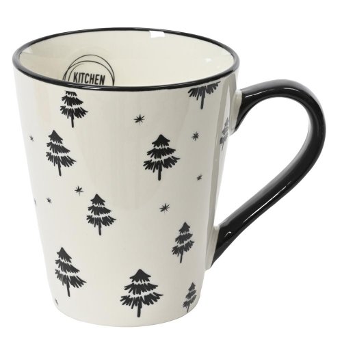 Hrnček porcelán stromček pr.8,7/v10cm