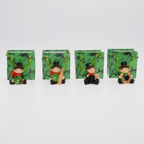 Kominárik mini v taške čie/zel mix/4 poly 3,5*3*4cm