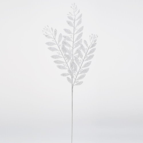 Konár biele lístie 77cm